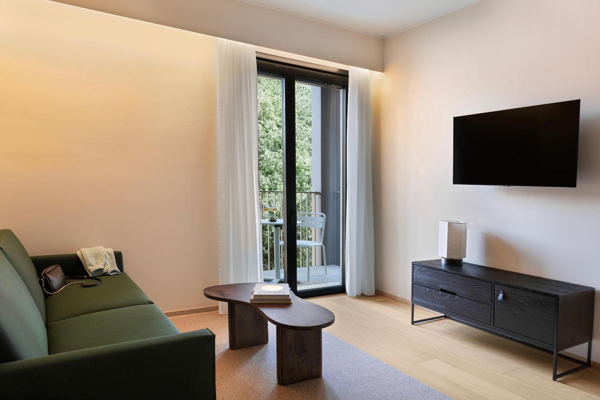 Sonder Manzoni Lejlighedshotel Milano Værelse billede