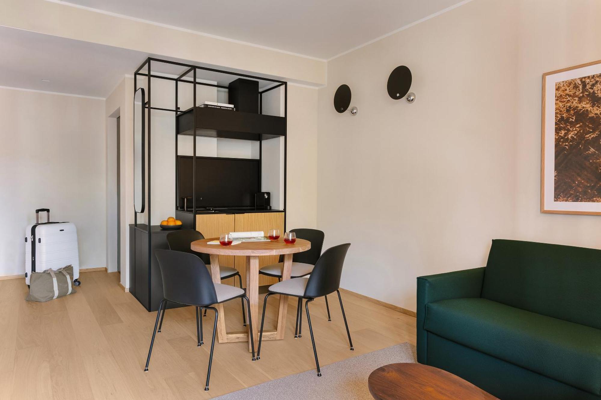 Sonder Manzoni Lejlighedshotel Milano Værelse billede