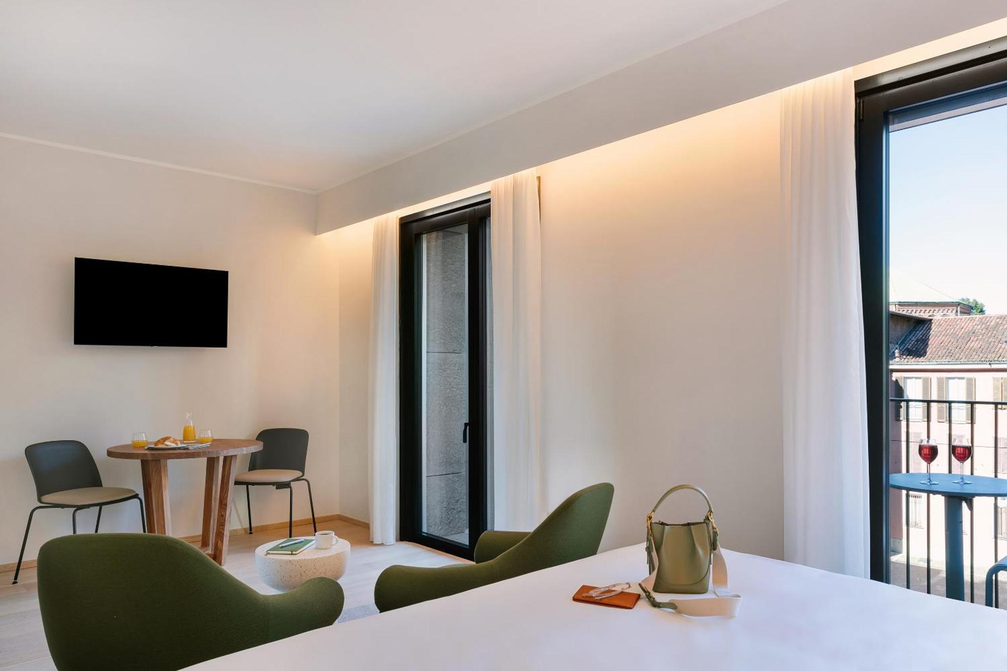 Sonder Manzoni Lejlighedshotel Milano Værelse billede