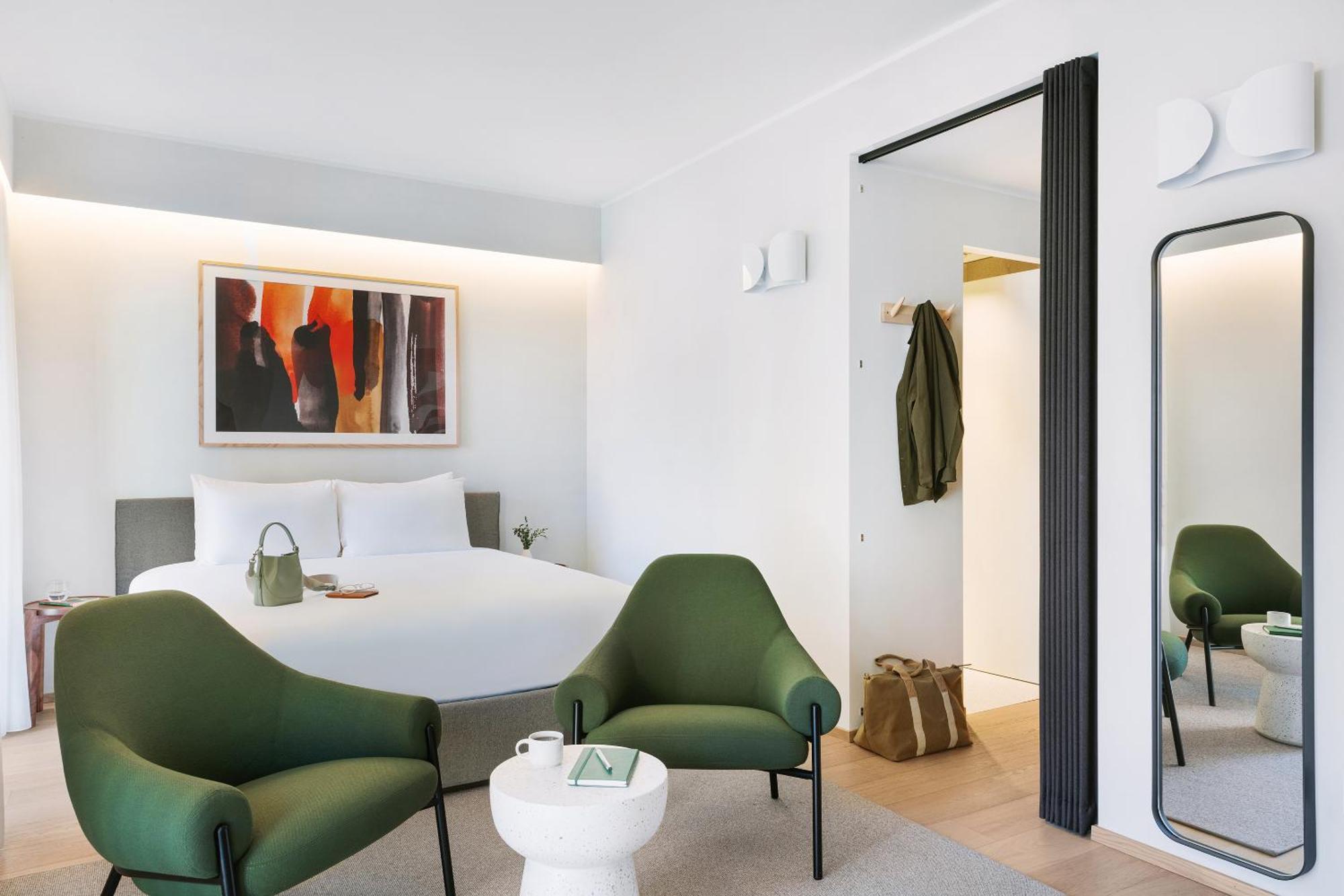 Sonder Manzoni Lejlighedshotel Milano Værelse billede